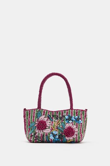 Zara Мини-сумка с бисером