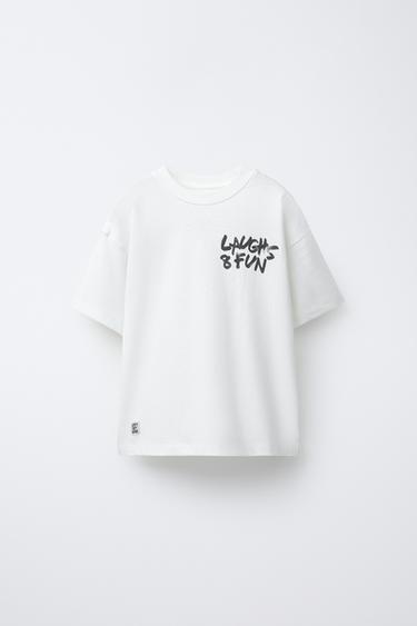 Zara Футболка с надписями