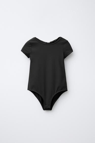 Zara Боди из полиамида с узловым вырезом