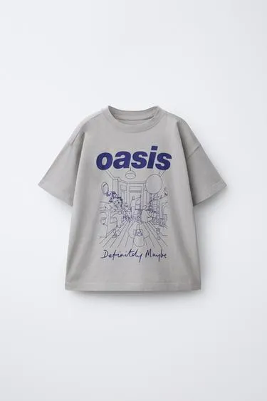 Футболка с принтом oasis ®- Заказать в России
