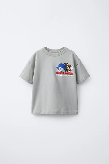 Футболка с короткими рукавами sonic and shadow © sega- Заказать в России