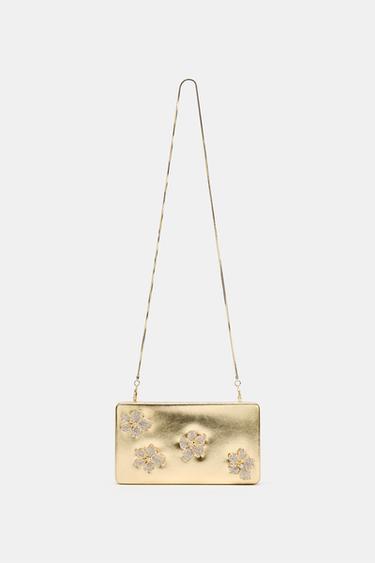 Zara Жесткая мини-сумочка с аппликацией купить с доставкой.