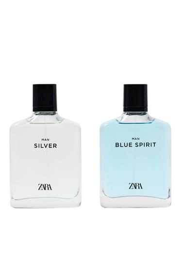 Silver man + blue spirit edt 2 x 100 мл