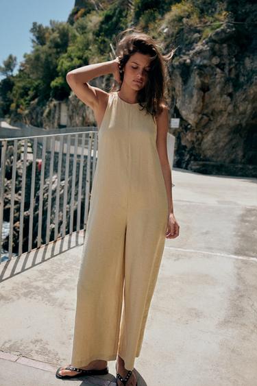 Zara Легкий комбинезон купить с доставкой.