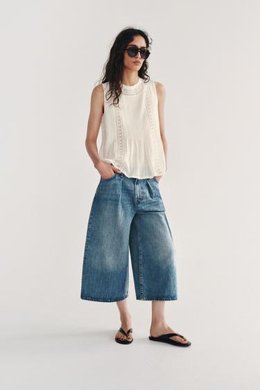 Zara Романтичная рубашка коллекция ZARA «ZW»