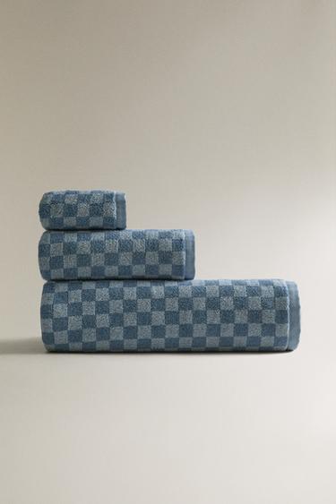 Zara Пляжное полотенце в клетку