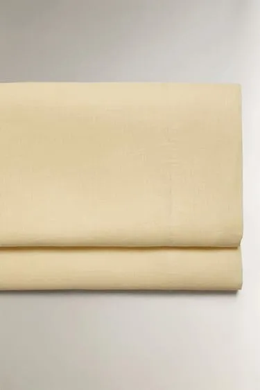 Простыня из льна washed linen (140 gsm)- Заказать в России