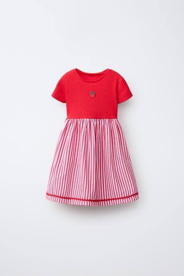 Zara Платье с вышивкой