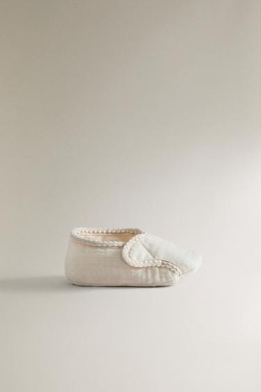 Zara Текстильные ботильоны купить с доставкой.