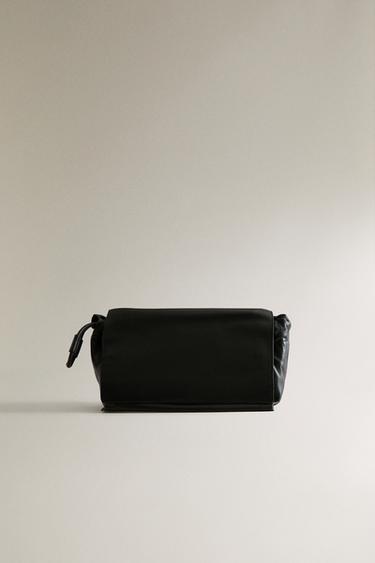 Zara Кожаный несессер купить с доставкой.