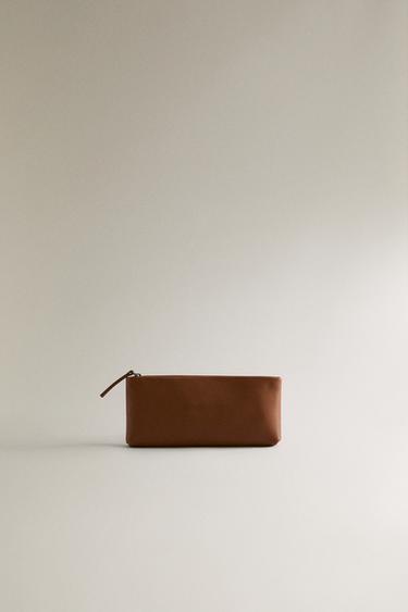 Zara Кожаный футляр купить с доставкой.