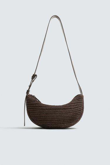 Zara Плетеная сумка купить с доставкой.