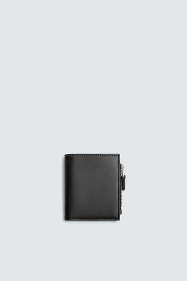 Zara Однотонный кошелек с отделением для монет купить с доставкой.