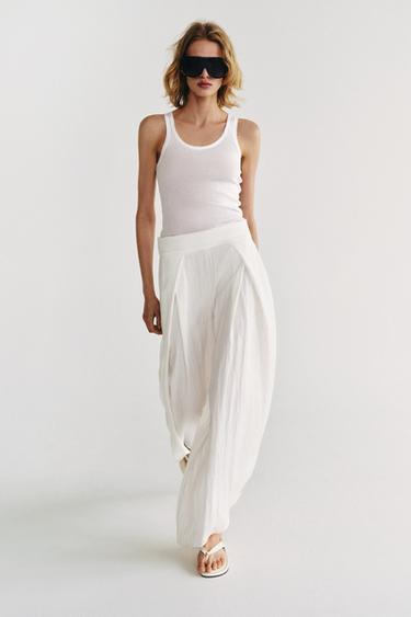 Zara Брюки с разрезами — коллекция ZARA «ZW»