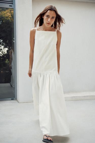 Zara Платье со складками — коллекция ZARA «ZW»