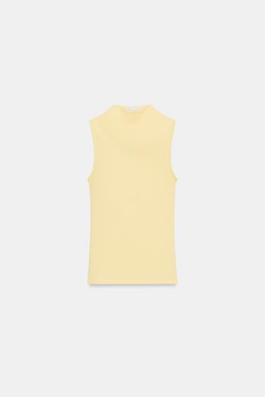 Zara Топ без рукавов купить с доставкой.
