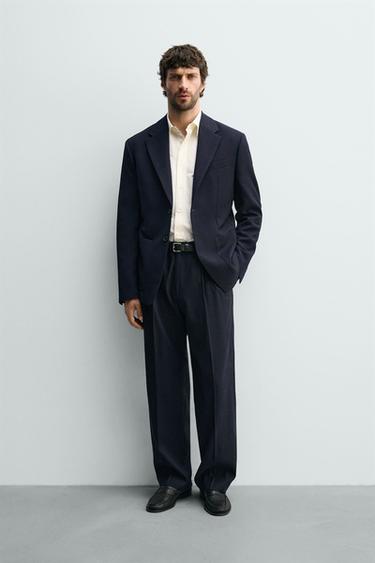 Клетчатый блейзер Regular Fit из 100% шерсти