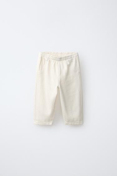 Zara Брюки багги из твила