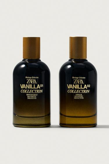 Zara Набор парфюма VANILLA COLLECTION 01 + 02: IRRESISTIBLE/MAGNETIC/DELICIOUS + UNIQUE/HYPNOTIC/SEDUCTIVE EDP, 2X100 мл