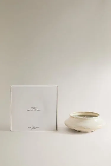 Ароматическая свеча light cotton (700 г)- Заказать в России