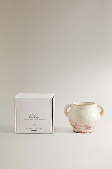 Zara (170 г) свеча с ароматом легкого хлопка