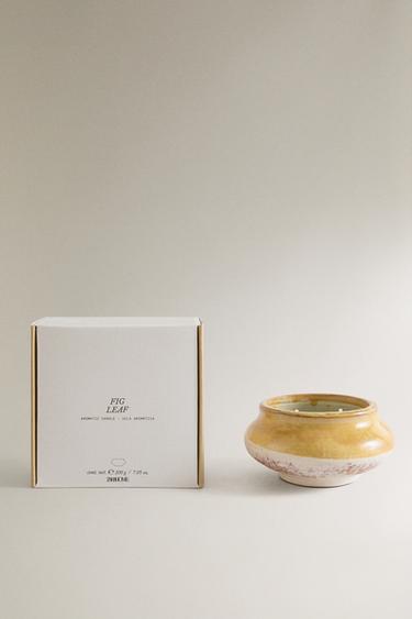 Zara Ароматическая свеча с ароматом инжирного листа (200 г)