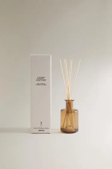 (100 мл) диффузор с ароматическими палочками light cotton