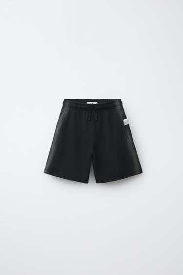 Zara Крашеные шорты-бермуды
