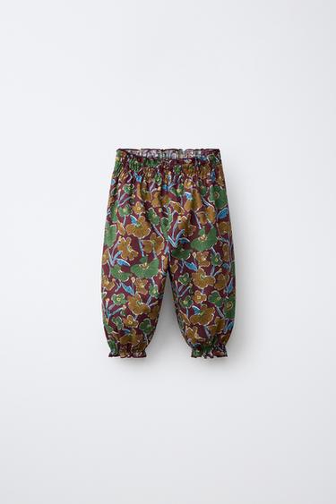 Zara Брюки бэгги с цветочным принтом LIBERTY