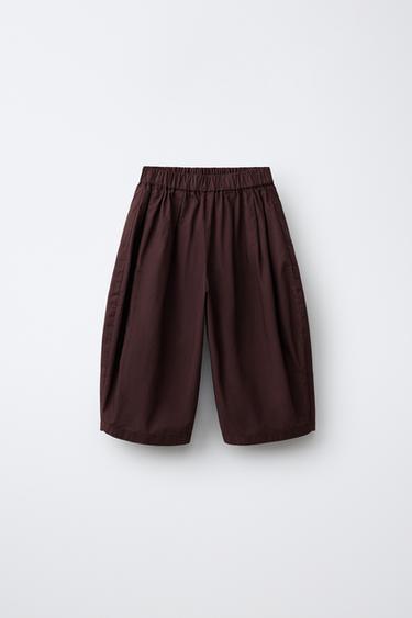 Zara Брюки-шаровары из поплина MADE WITH LIBERTY FABRIC