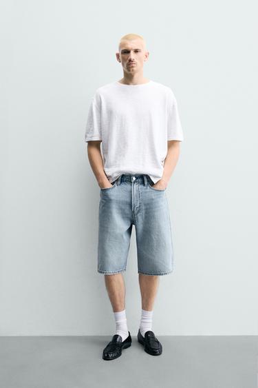 Джинсовые шорты Loose Fit- Заказать в России