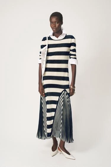 Платье в полоску — The Item Zara Woman- Заказать в России