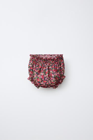 Zara Трусы с цветочным принтом MADE WITH LIBERTY FABRIC купить с доставкой.