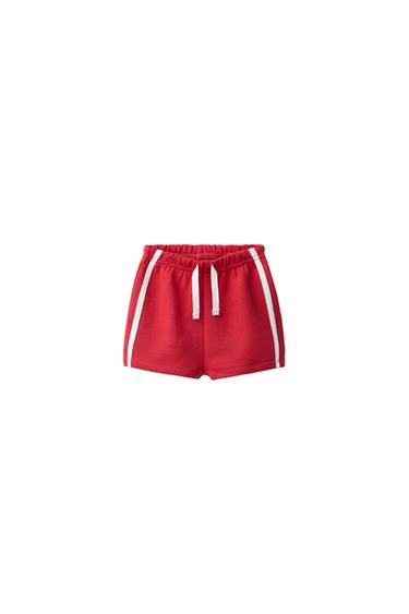 Zara Шорты-бермуды с лампасами