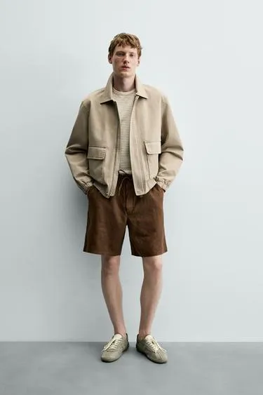 Шорты Relaxed Fit из 100% льна