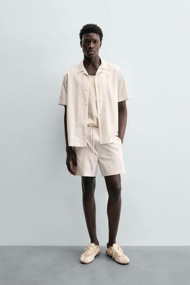 Zara Шорты  в полоску