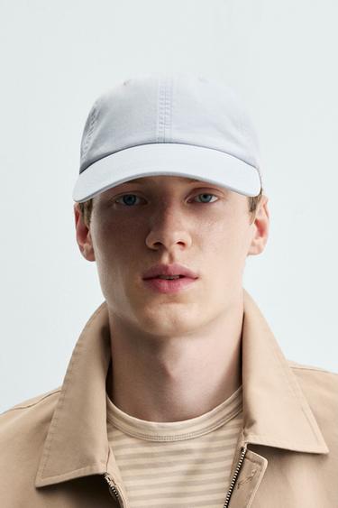 Zara Кепка из стираного хлопка купить с доставкой.