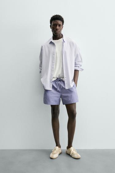 Zara Рубашка в клетку классического кроя