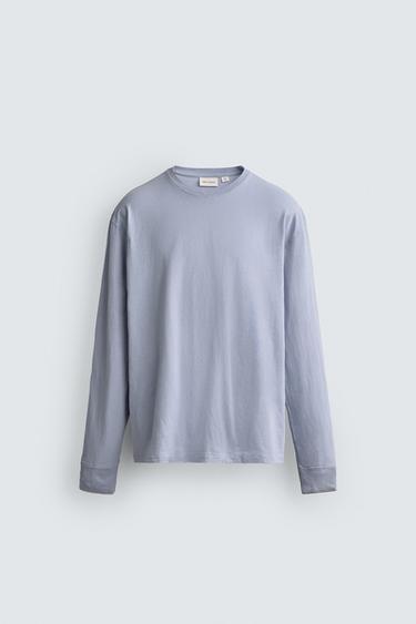 Zara Футболка LIGHTWEIGHT с длинными рукавами купить с доставкой.