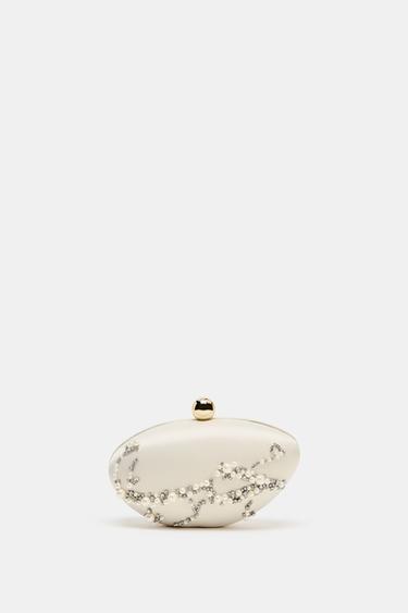 Zara Сатиновый минодьер с аппликациями