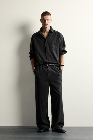 Струящиеся брюки Relaxed Fit