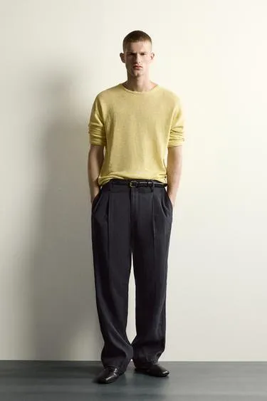 Свитер Relaxed Fit из 100% конопли