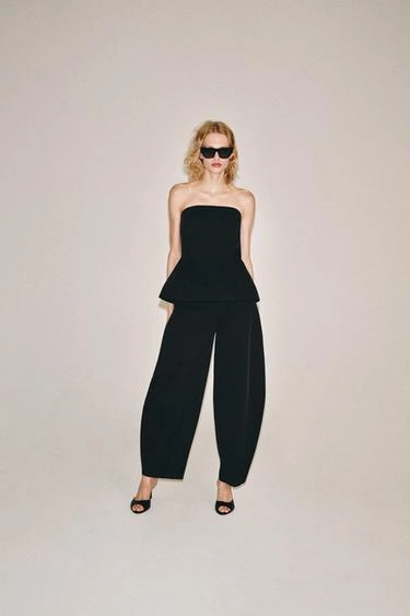 Широкие брюки — коллекция Zara «Zw»- Заказать в России