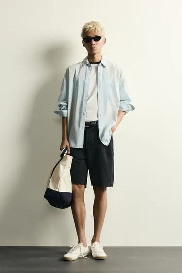 Джинсовые шорты Straight Fit