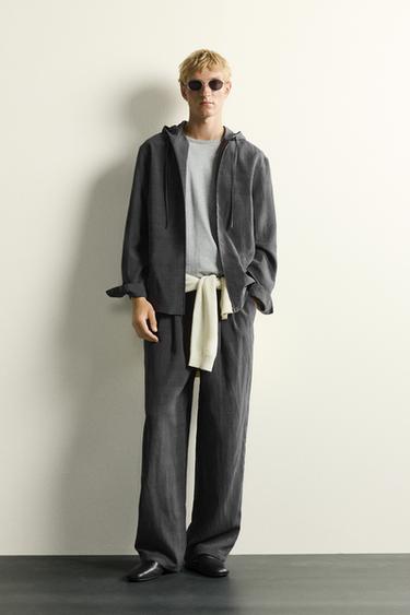 Брюки Relaxed Fit в полоску