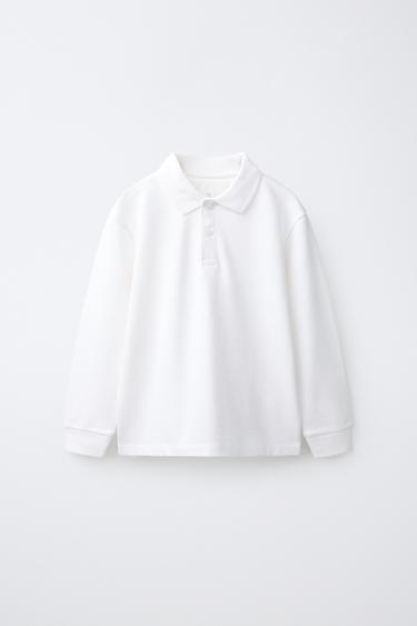 Zara Однотонное поло