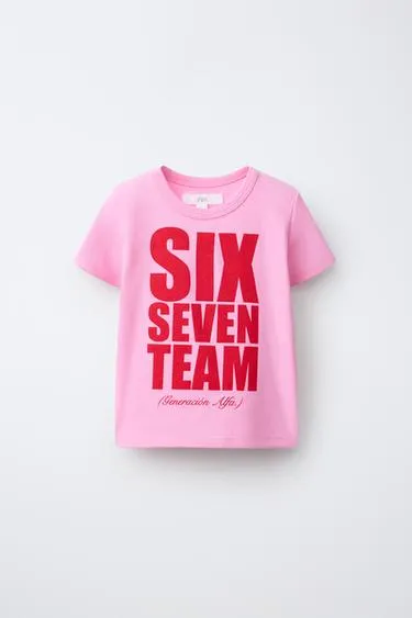 Футболка с принтом Team Six Seven