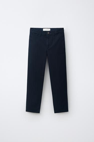Zara Базовые брюки чинос купить с доставкой.