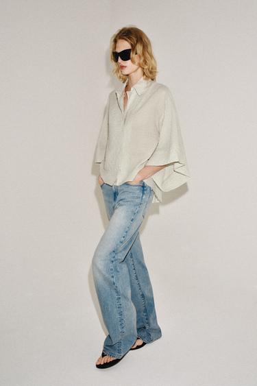 Zara Рубашка в клетку — коллекция ZARA «ZW»