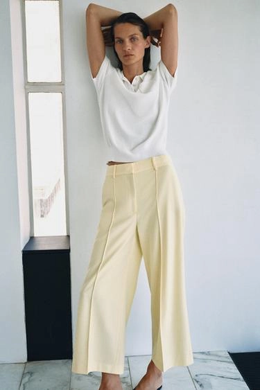 Укороченные брюки — коллекция Zara «Zw»